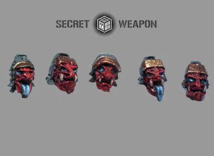 Secret Weapon Oni Mask w/Helmet Head Swap (5)