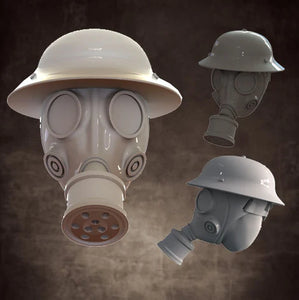 Secret Weapon Conversion Bits Gas Mask - Pan Helmet