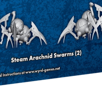 Steam Arachnid Swarms - 2 M3E Miniatures  from the Arachnophobia Box