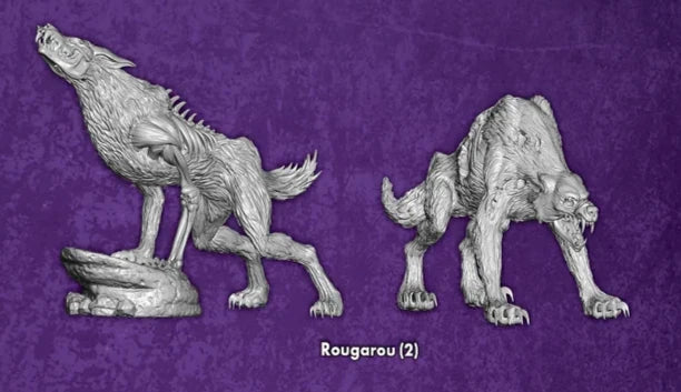 Rougarou - 2 Single Models from the The Howling M3E Box (WYR23423)