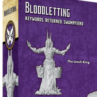 The Leach King Single M3E Miniature from the Bloodletting Box