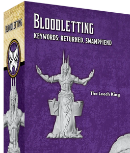 The Leach King Single M3E Miniature from the Bloodletting Box