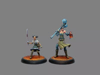 Student of Conflict & Taelor - 2 M3E Miniatures from the Loyalty to Coin Box
